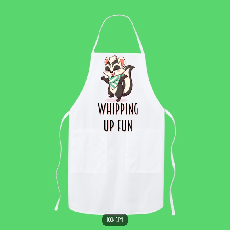 Funny Skunk Apron, Get Your Dance On While You Cook!