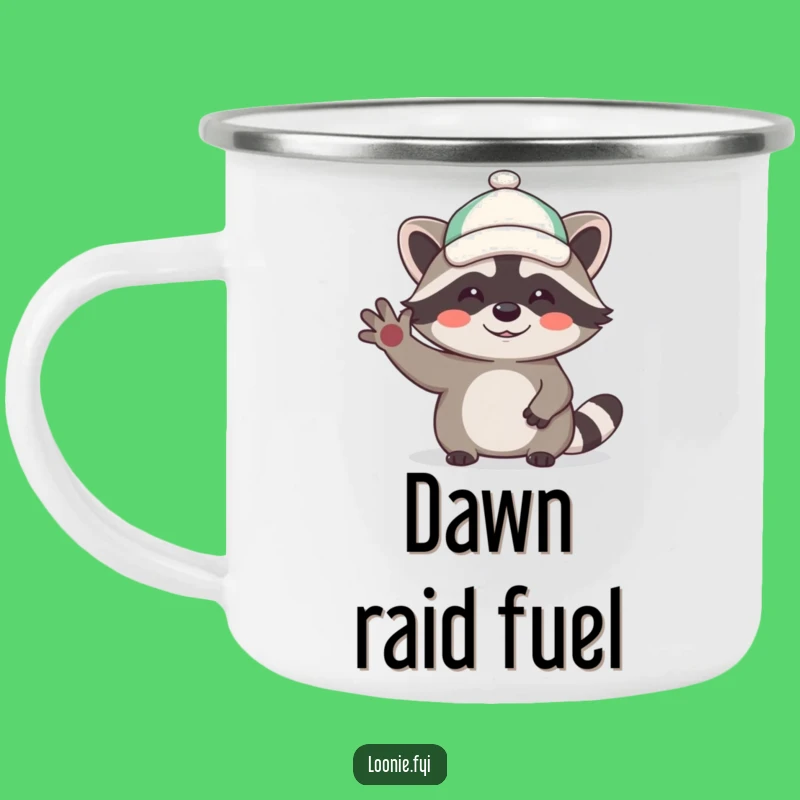 Funny Raccoon Camping Mug, Your Adventure Buddy for Hot Drinks!
