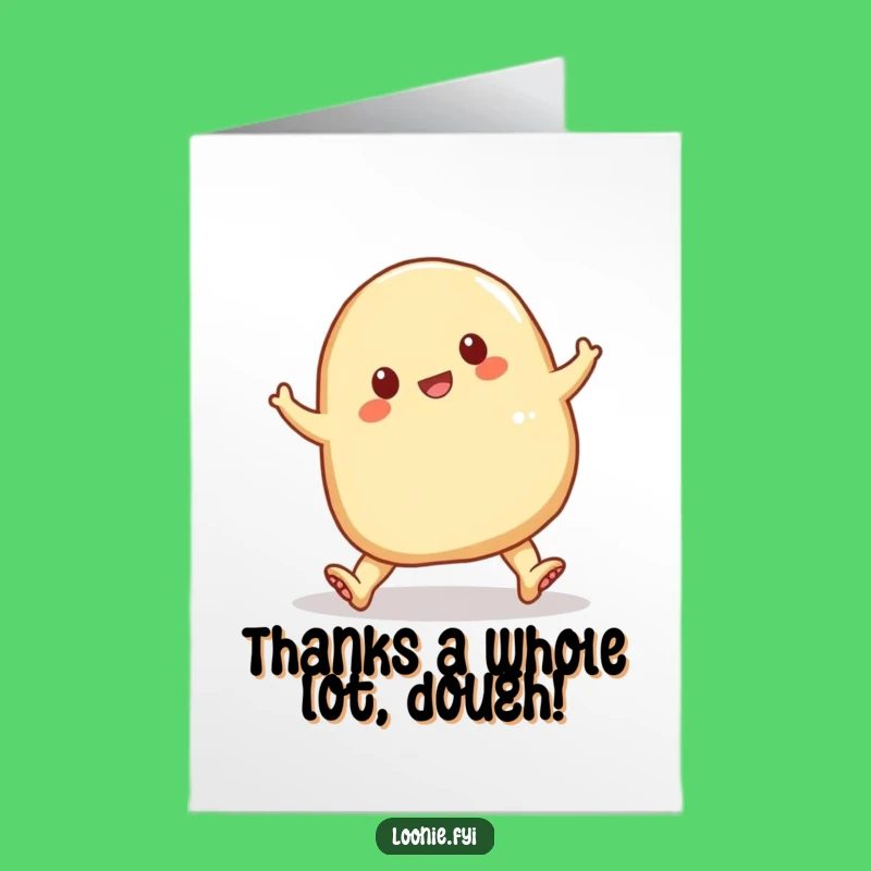 Free Printable Thank You Card - Perogy's Funny Trip - Downloadable Gift