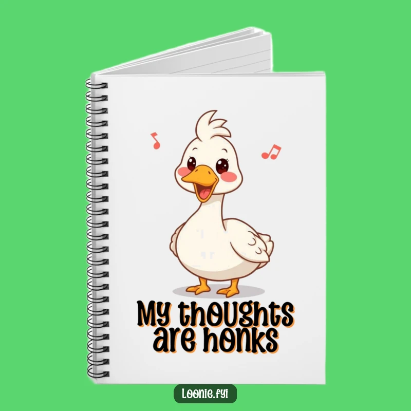 Funny Canadian Goose Notebook: Jot Down Your Honking Good Ideas!