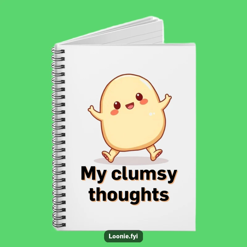 Funny Perogy Tripping Notebook - Jot Down Laughs, Perfect Gift for Writers