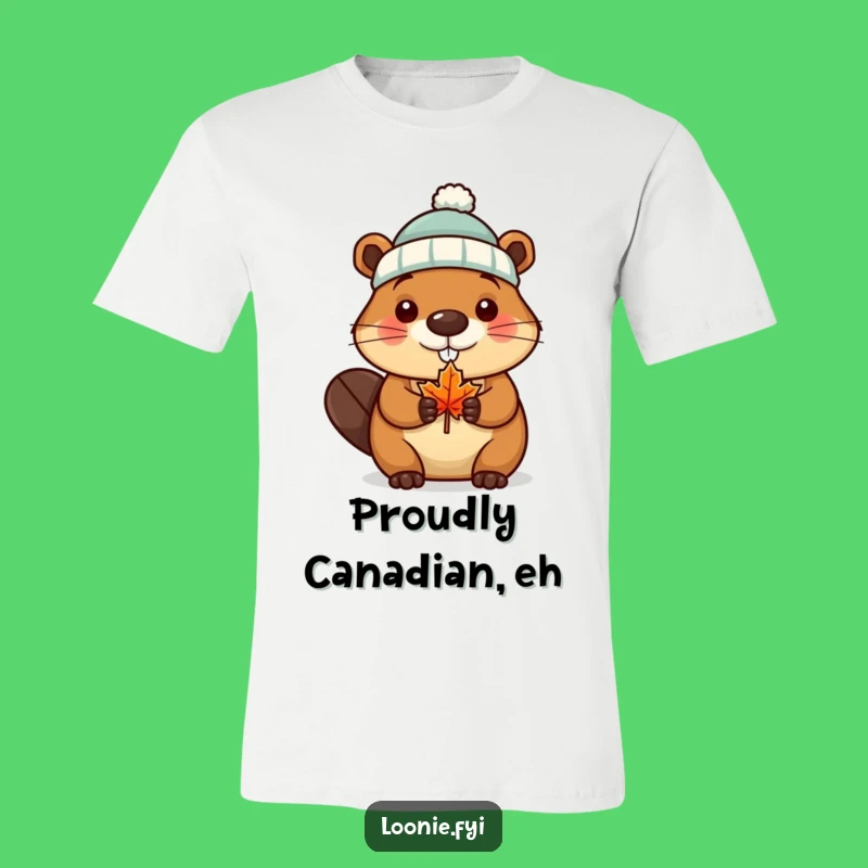 Funny Beaver Canada T-Shirt: Wear Your Canadian Spirit Hilariously