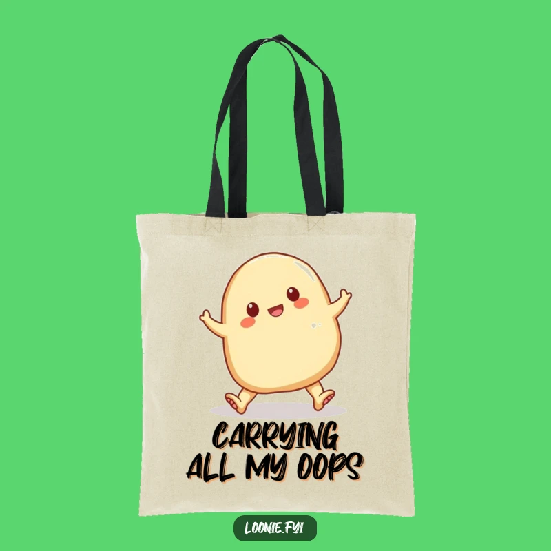 Funny Perogy Tripping Tote Bag - Carry Your Laughs in Style, Fun Gift
