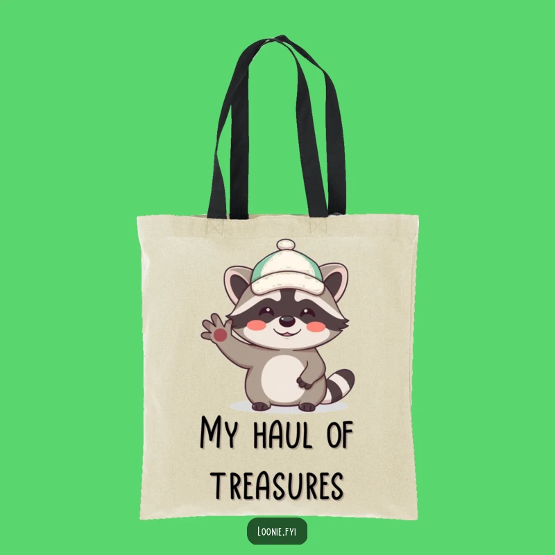 Funny Raccoon Tote Bag, Your Stylish and Humorous Carry-All Gift!